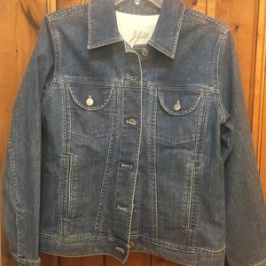 J. Jill Denim Blue Jean Jacket, XS
